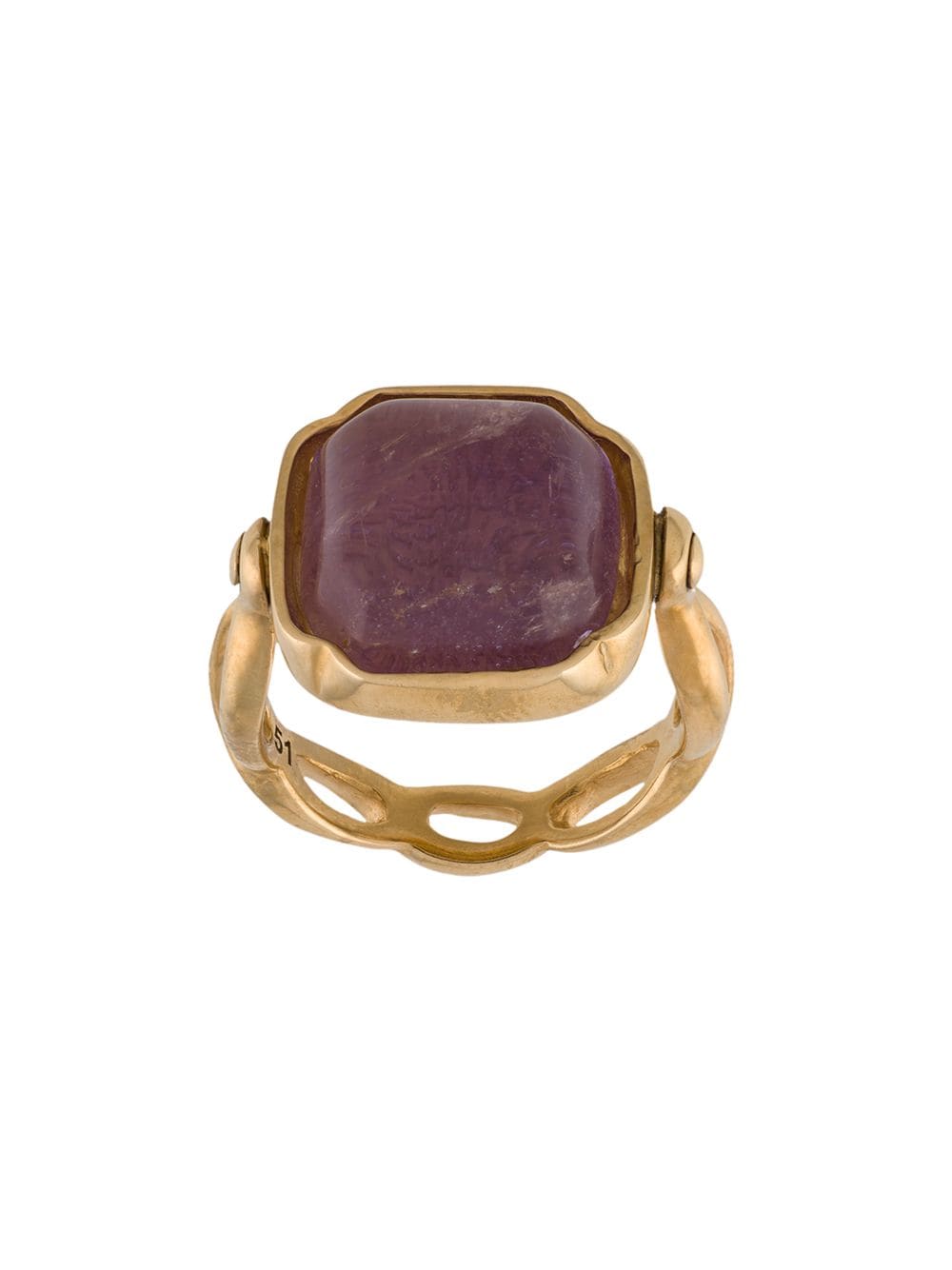 Goossens Ring mit Cabochons - Gold von Goossens