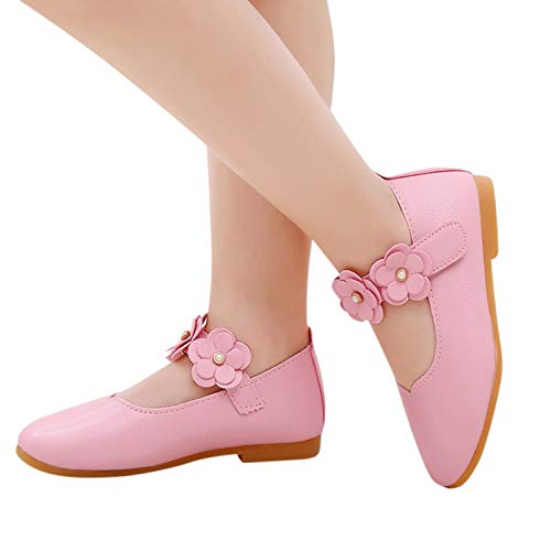 Goosuny Mädchen Prinzessin Bowknot Schuhe Kleinkind Anti-Rutsch Party Ballerinas Schuhe Weiche Leder Taufschuhe Sneaker Baby Lauflernschuhe von Goosuny