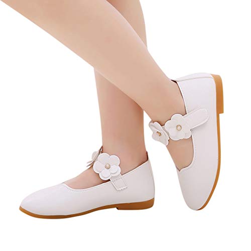 Goosuny Mädchen Prinzessin Bowknot Schuhe Kleinkind Anti-Rutsch Party Ballerinas Schuhe Weiche Leder Taufschuhe Sneaker Baby Lauflernschuhe von Goosuny