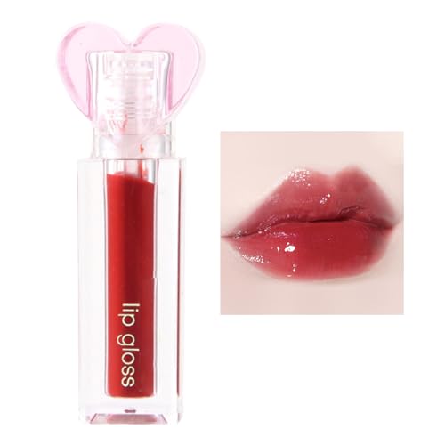 Lippenölglanz - Makeup Lip Glow Oil für die Lippenpflege | Tragbarer Lip Jelly Lipgloss für wasserglänzende, spiegelnde, pralle Lippen für Frauen und Mädchen Goowafur von Goowafur