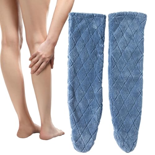 Slipper-Socken für Damen | Wintersocken lang über dem Knie hoch,Warme Korallen-Fleece-Socken, Slipper-Socken für den Heimgebrauch und Cosplay Goowafur von Goowafur