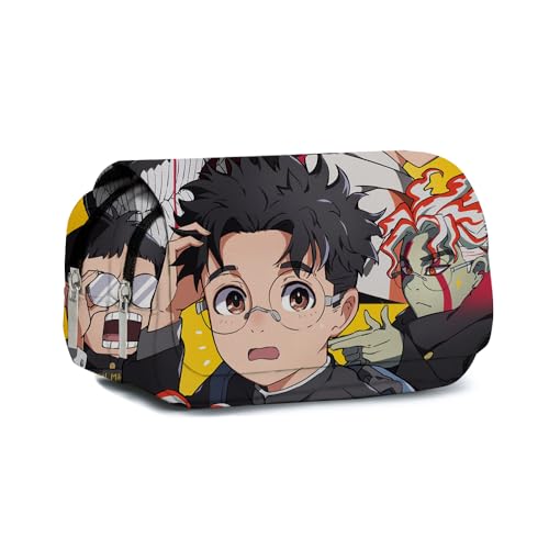 Dan Da Dan Federmäppchen Ayase Momo/Turbo Granny Schüler-Schreibwaren Dan Da Dan Merch Anime Federmäppchen 2 Fächer Mädchen/Jungen Anime Federtasche Für Schule von Gooyeh