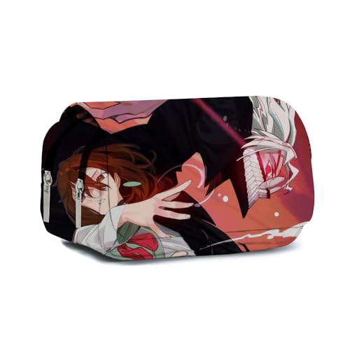 Dan Da Dan Federmäppchen Ayase Momo/Turbo Granny Schüler-Schreibwaren Dan Da Dan Merch Anime Federmäppchen 2 Fächer Mädchen/Jungen Anime Federtasche Für Schule von Gooyeh