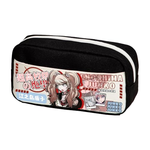 Gooyeh Anime Federmäppchen Nagito Komaeda Federmäppchen Nanami Chiaki Schreibwaren Tasche Große Kapazität Kokichi Oma Schreibwaren Tasche Schulsaison Geschenke für Studenten, Typ 10, 24*12*10cm von Gooyeh