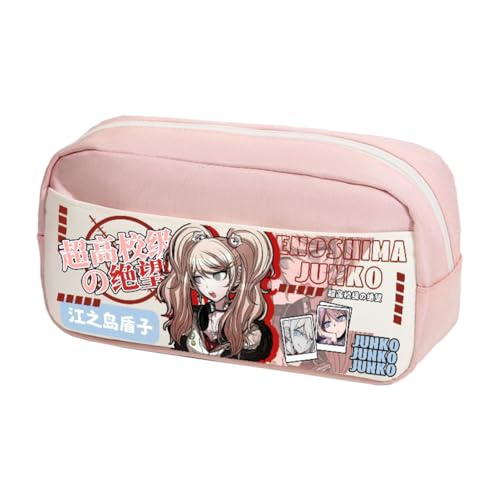 Gooyeh Anime Federmäppchen Nagito Komaeda Federmäppchen Nanami Chiaki Schreibwaren Tasche Große Kapazität Kokichi Oma Schreibwaren Tasche Schulsaison Geschenke für Studenten, Typ 5, 24*12*10cm von Gooyeh