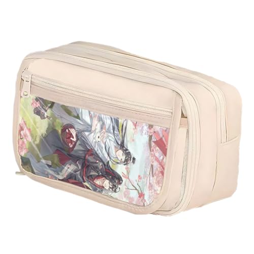 Gooyeh Anime Federmäppchen Wei Wu Xian Federmäppchen LAN Wang Ji Merch Schreibwaren Tasche Manga Stil Schulbedarf für Schüler, Typ 12, 21*13*8cm, Kosmetikkoffer von Gooyeh