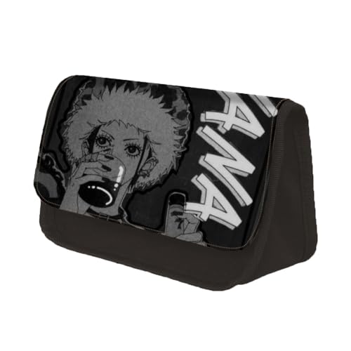 Gooyeh Osaki Nana Federmäppchen Komatsu Nana Anime Federmäppchen Cartoon 3D Gedruckt Manga Stil Große Kapazität Studenten Schreibwaren Tasche Stifttasche Tragbare Box, Typ 9, 22*13*7.5cm von Gooyeh