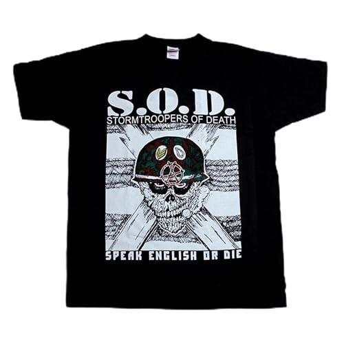 S.O.D. Sod Stormtroopers of Death Sod Short Sleeve T-Shirt Black 3XL von GorLanssy