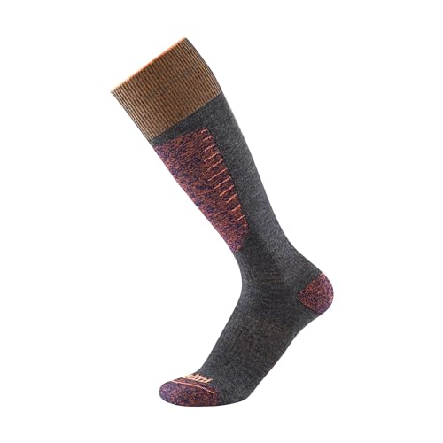 Gordini Burke Leichte Ski-Überziehsocken für Herren, Dunkelgrau/Orange, Größe L Gordini Burke Leichte Ski-Überziehsocken für Herren, Dunkelgrau/Orange, Größe L von Gordini