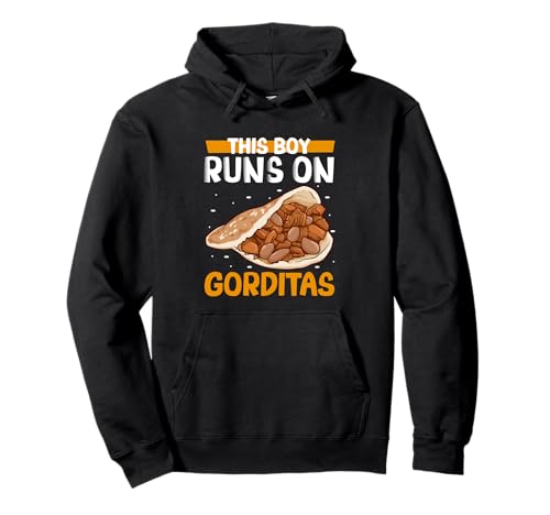Männer lieben Gorditas Pullover Hoodie von Gorditas Designs