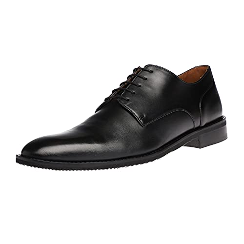 Gordon & Bros. Herren Schnürhalbschuhe Gino, Männer Businessschuhe,Strassenschuhe,Schnuerung,Shoes,Low-tie,schnürschuhe,Dandy,Black,46 EU / 11 UK von Gordon & Bros.