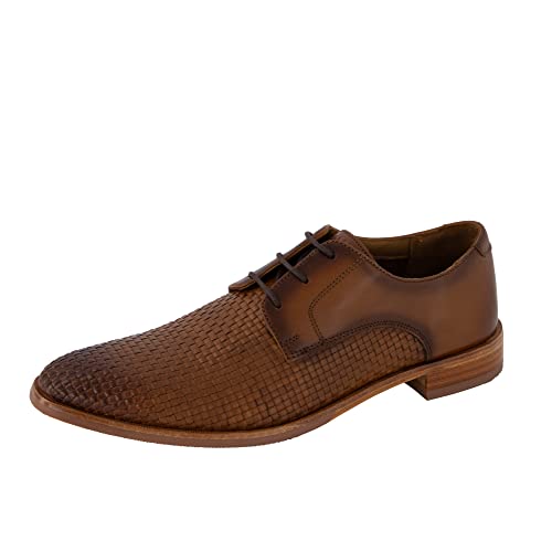 Gordon & Bros. Herren Schnürhalbschuhe Lorenzo, Männer Businessschuhe,Freizeit,Men's,Man,Schnuerschuhe,Schnuerer,Schnuerung,Cognac,41 EU / 7.5 UK von Gordon & Bros.