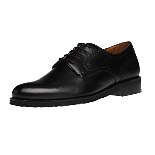 Gordon & Bros. Herren Schnürhalbschuhe Rick, Männer Businessschuhe,Schnuerschuhe,Schnuerer,straßenschuhe,Strassenschuhe,Shoes,Black,42 EU / 8 UK von Gordon & Bros.