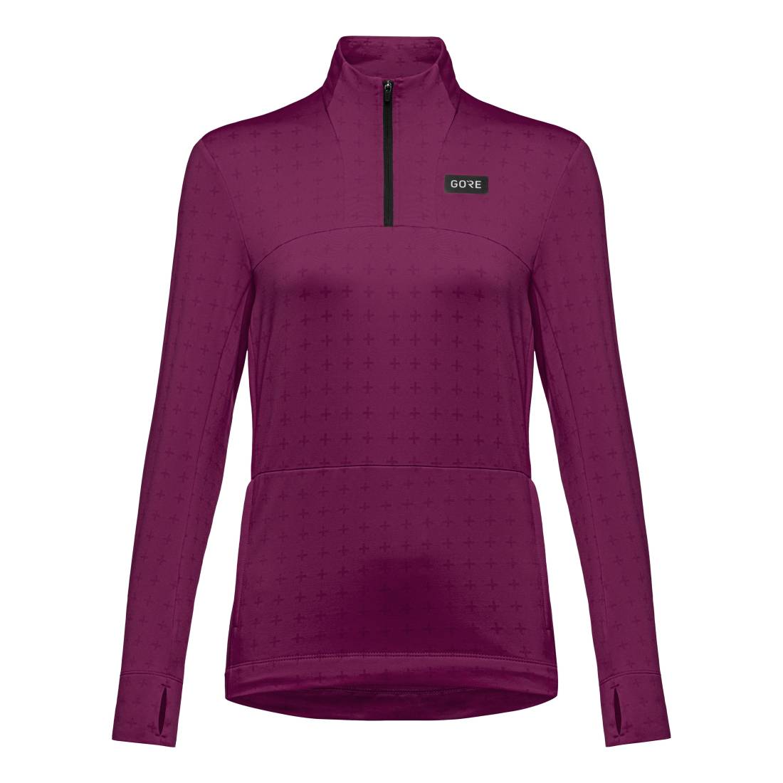 GORE EVERYDAY THERMO 1/4-Zip Damen violett Gr. 36 von Gore Wear