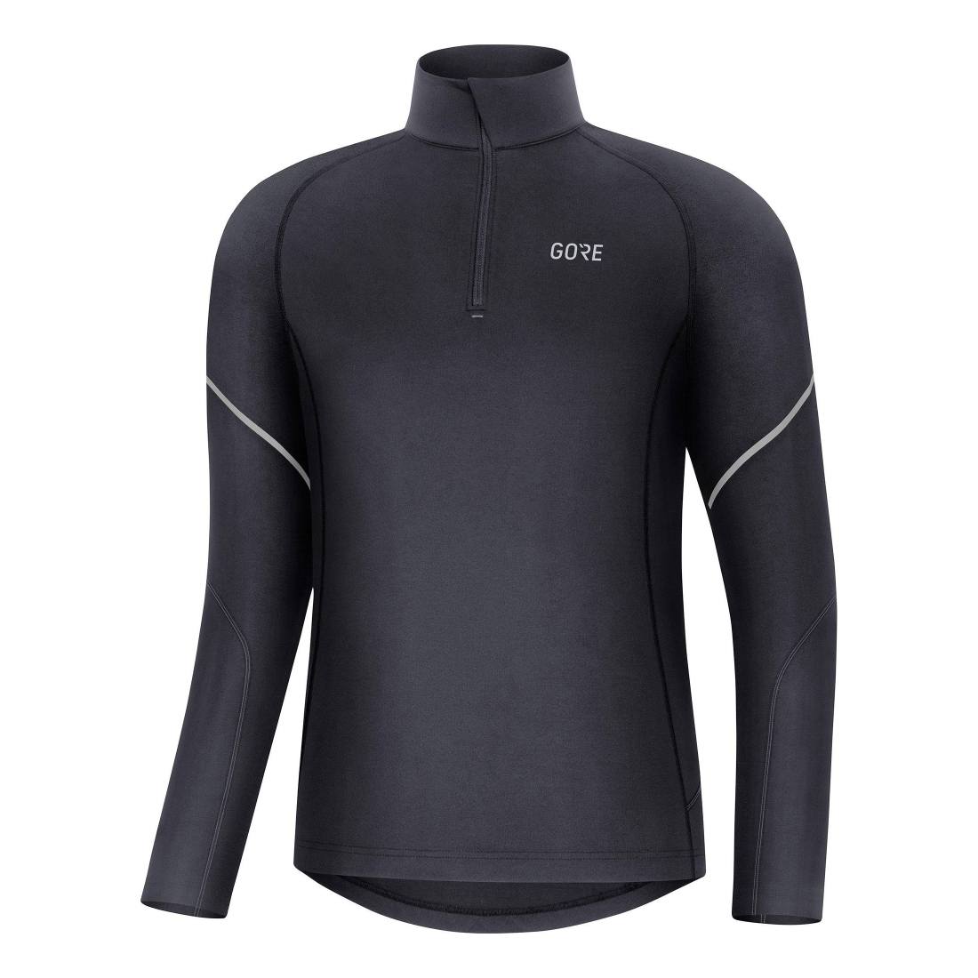 GORE MID LONG SLEEVE Zip Shirt Herren schwarz Gr. L von Gore Wear