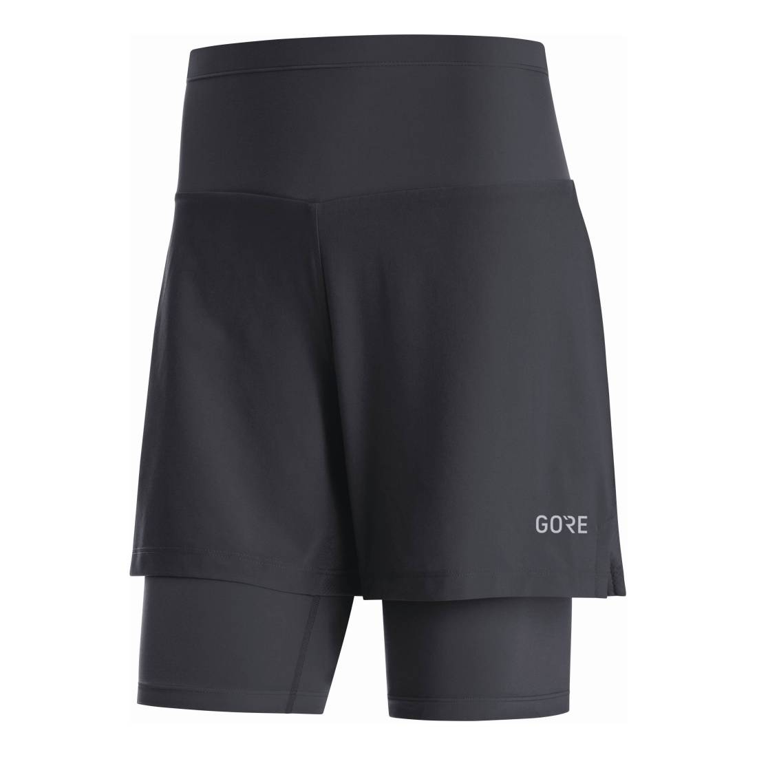 GORE R5 2in1 Shorts Damen Laufhose black Gr. 34 von Gore Wear