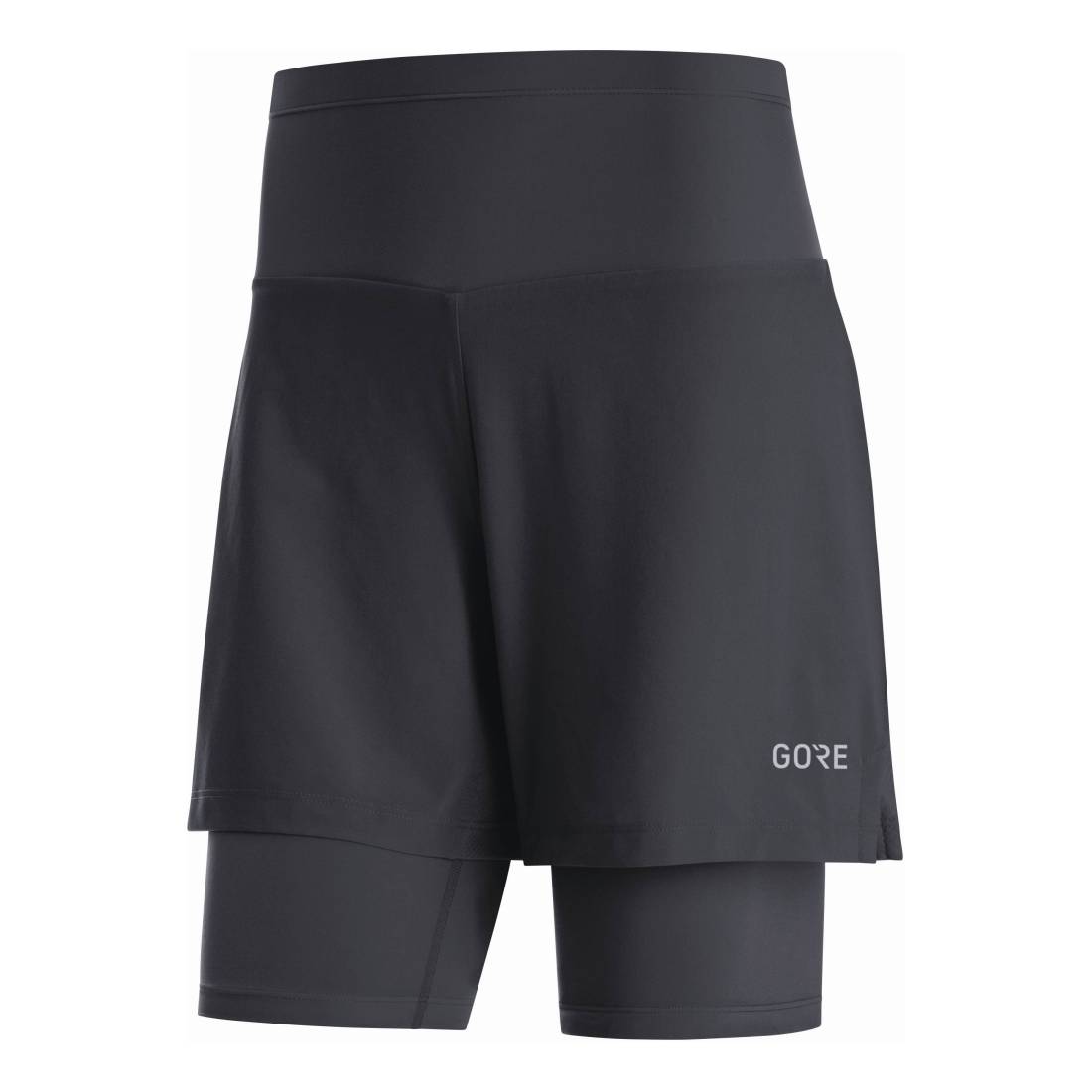 GORE R5 2in1 Shorts Damen Laufhose black Gr. 36 von Gore Wear