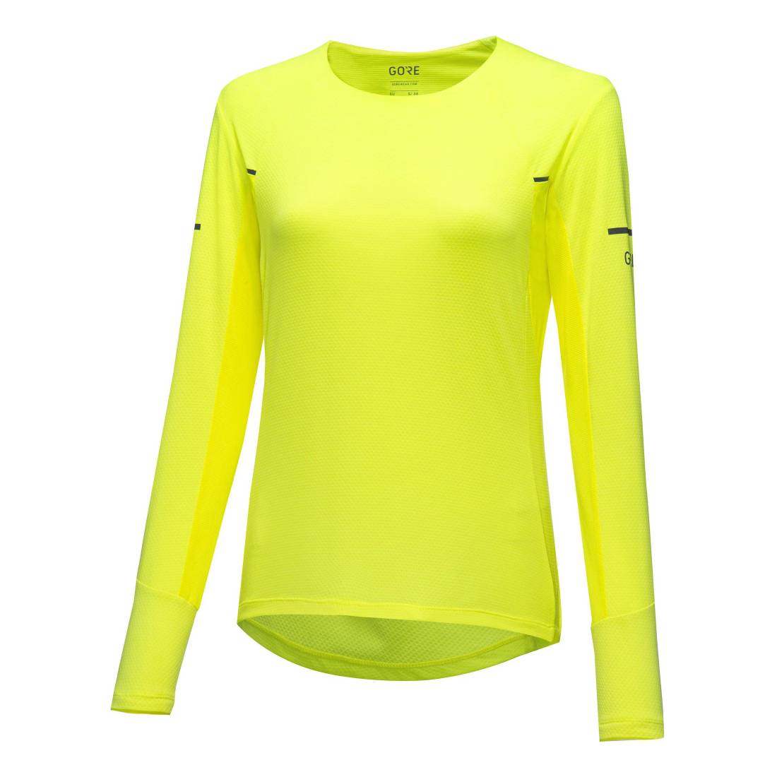 GORE VIVID LS SHIRT Damen Laufshirt yellow Gr. 34 von Gore Wear