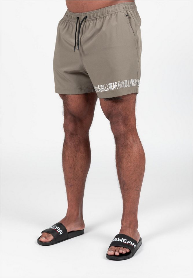 Gorilla Wear Badeshorts mit schnelltrocknendem Material von Gorilla Wear