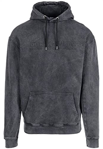 Gorilla Wear - Crowley Men's Oversized Hoodie - Grau - Bodybuilding Sport Alltag Freizeit mit Logo Aufdruck leicht und bequem für optimale Bewegung aus Baumwolle Polyester, 3XL von Gorilla Wear