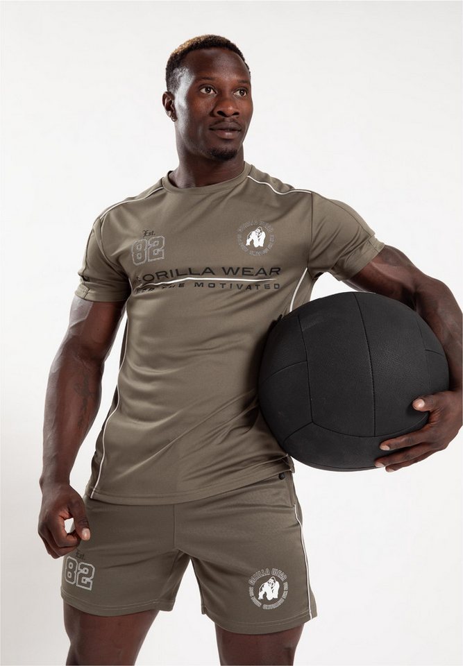 Gorilla Wear Funktionsshirt mit atmungsaktiven Mesh-Details von Gorilla Wear