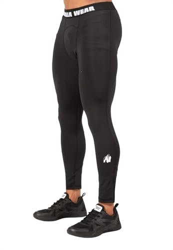 Gorilla Wear Mens Tights - Columbus - Schwarz von Gorilla Wear