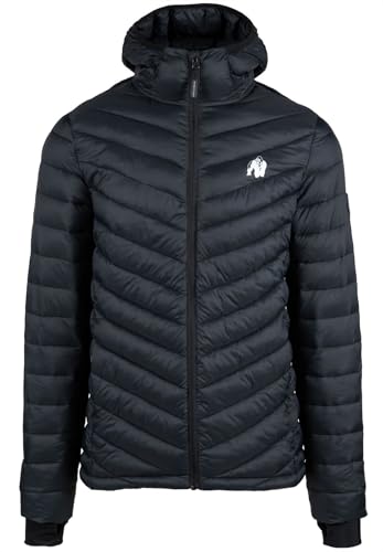 Osborn Puffer Jacket - Black, blacks, XL von Gorilla Wear