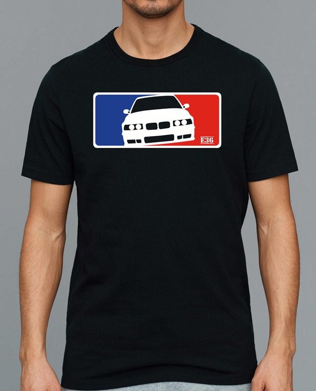 Bmw E36 M3 Mlb Gorillafx Grafik Design Tshirt Print von GorillaFX