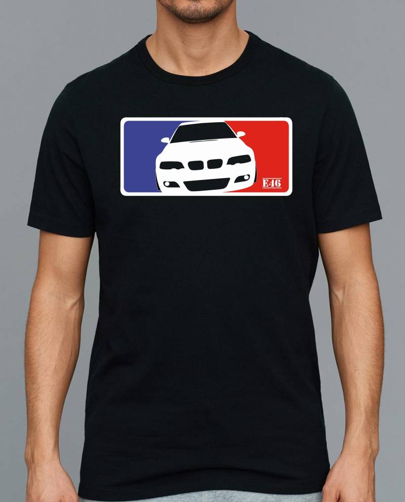 Bmw E46 M3 3Er Mlb Gorillafx Grafik Design Tshirt Print von GorillaFX