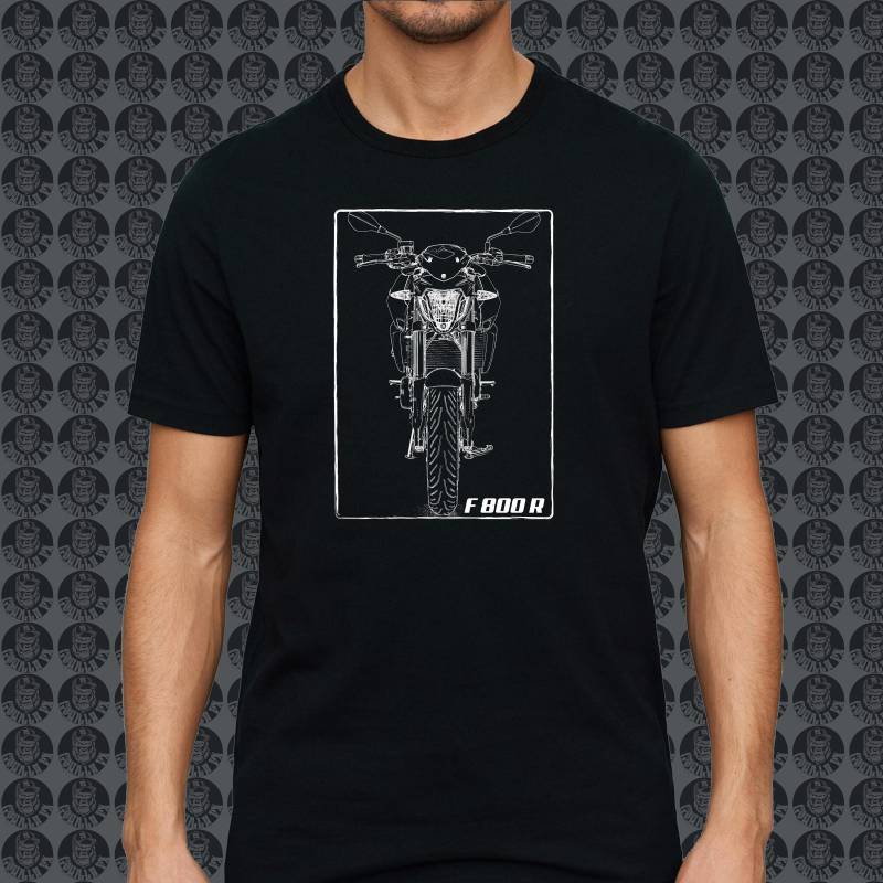 Bmw F800R F 800 R Motorrad Motorbike Gorillafx Grafik Style3F Design Tshirt Print von GorillaFX