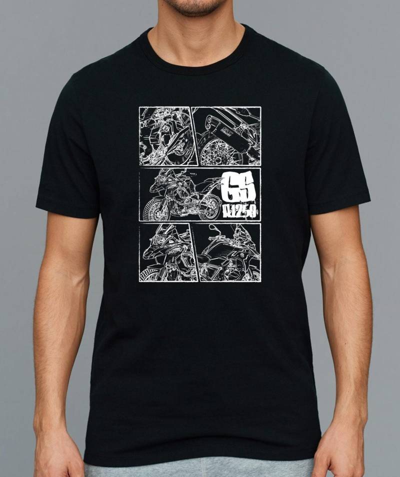 Bmw R1250Gs R 1250 Gs K50 K51 Grafik Design Herren Tshirt von GorillaFX