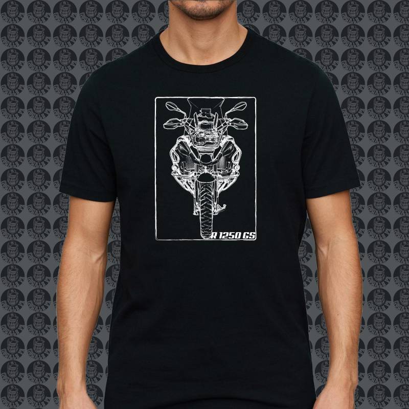 Bmw R1250Gs R 1250 Gs Motorrad Motorbike Gorillafx Grafik 3F Design Tshirt Print von GorillaFX