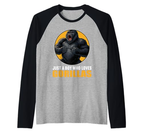 Herren Gorillas Gorilla Raglan Herren Gorillas Gorilla Raglan von Gorillas Gorilla Tier Shop