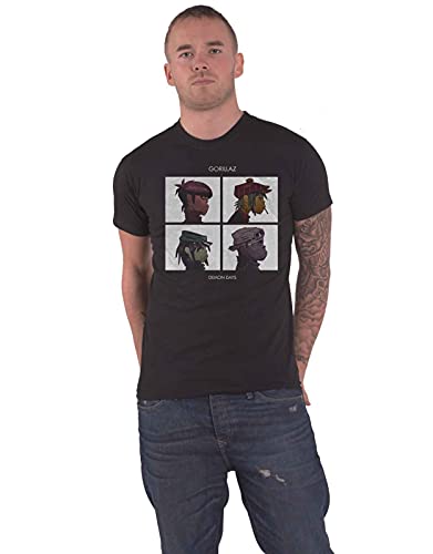 Gorillaz T Shirt Demon Days Band Logo Nue offiziell Herren Schwarz von Rockoff Trade