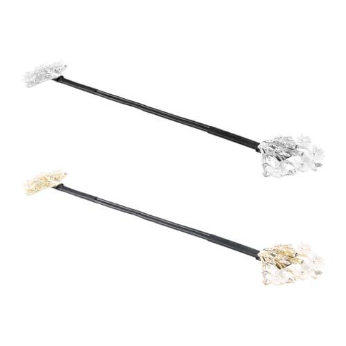 Gorise 2er-Pack Haarknoten-Maker mit Strass-Perlen, exquisites Lazy-Bun-Styling-Tool, elegante französische Haarnadel mit Kristallen zum Drehen für Frauen und Mädchen Gorise 2er-Pack Haarknoten-Maker mit Strass-Perlen, exquisites Lazy-Bun-Styling-Tool, elegante französische Haarnadel mit Kristallen zum Drehen für Frauen und Mädchen von Gorise
