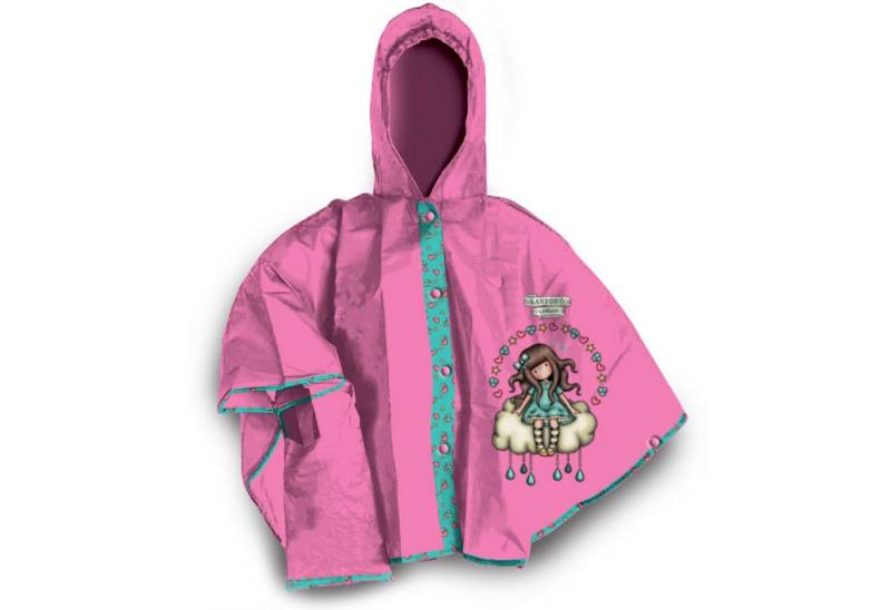 Gorjuss Regenmantel Kinder Regenmantel Poncho – Bequem, Faltbar und Wasserdicht von Gorjuss