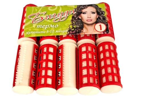 Set 10er Thermo Locken Haar Wickler Termobigudi ∅1,5 cm von Gorokhova, Irina