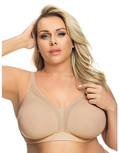 Gorsenia Dame Soft-BH Träger Ohne Muster K422 Anya, Beige,80C von Gorsenia