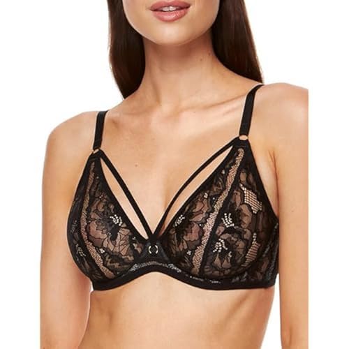 Gorteks Damen Gwen-B2 BH, Schwarz, 70A von Gorteks