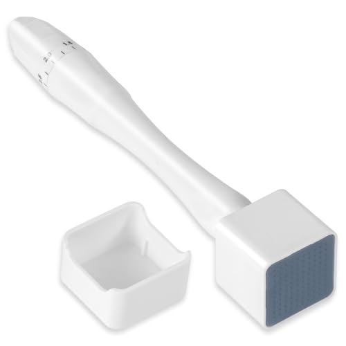 Derma Stempel für Haarwachstum und Bart, Microneedling Stempel Micro Peeling Tool Microneedling Roller für Frauen und Männer von Gosknor