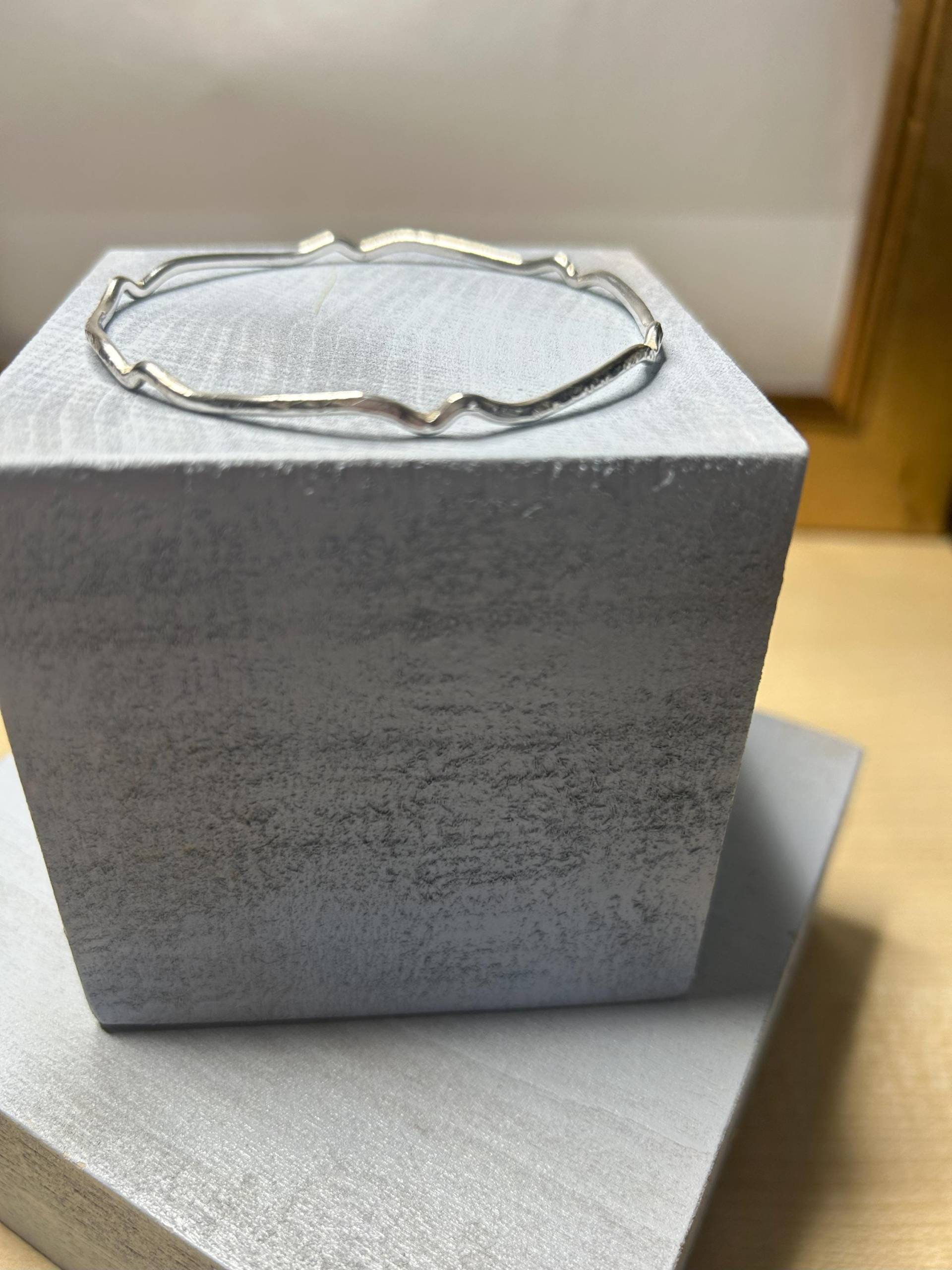 sterling Silber Armreif, Armreif Für Frauen, Armband von GossJewellery