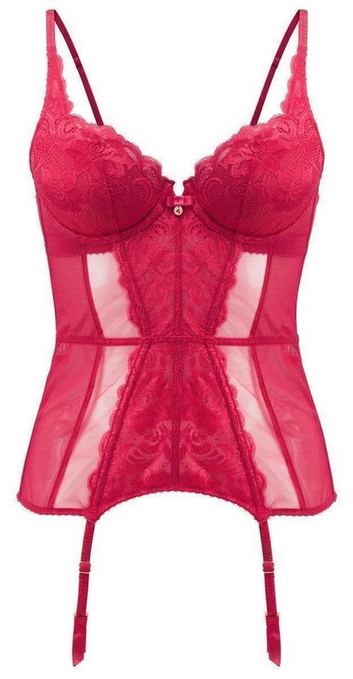 Gossard Corsage Gypsy Bügel BH Corsage Rouge 65 D (Dessousbody, 1-tlg) von Gossard