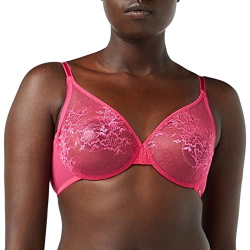 Gossard Damen 13001 Hpk Transparenter BH, hot pink, 70A von Gossard