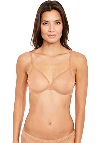 Gossard Damen BH Glossies Sheer Black Bra, BeigeGr. 65G von Gossard