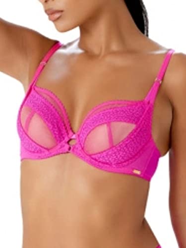 Gossard Damen Envy Non Padded Bra Plunge-BH, Pink Glo, 70G von Gossard