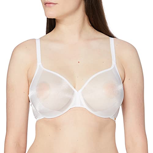 Gossard Damen Plunge Klassischer BH, Weiß - WeißGr. 70E von Gossard