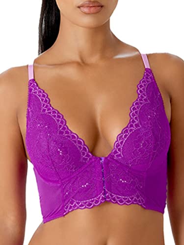 Gossard Damen Superboost Lace Deep V Bralet Plunge-BH, Orchidee, 100D von Gossard