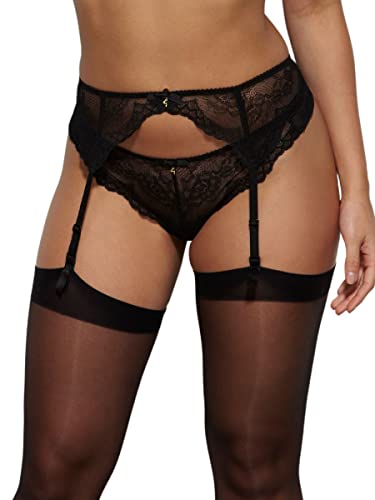 Gossard Damen Superboost Lace Suspender Gürtel, Schwarz (Black), (Herstellergröße: X-Small) von Gossard