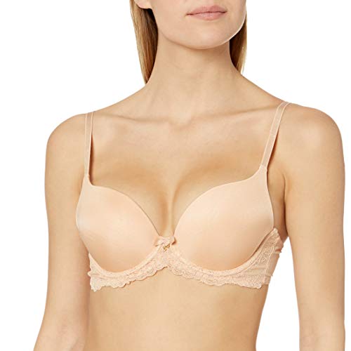 Gossard Damen Superboost Tiefer Spitze, wattiert BH, Beige (Nude), 65DD von Gossard