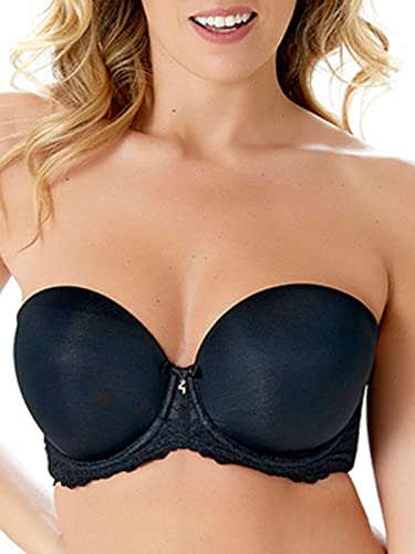 Gossard Damen Superboost Trägerloser Spitze BH, Undurchsichtige, Schwarz, 75G von Gossard